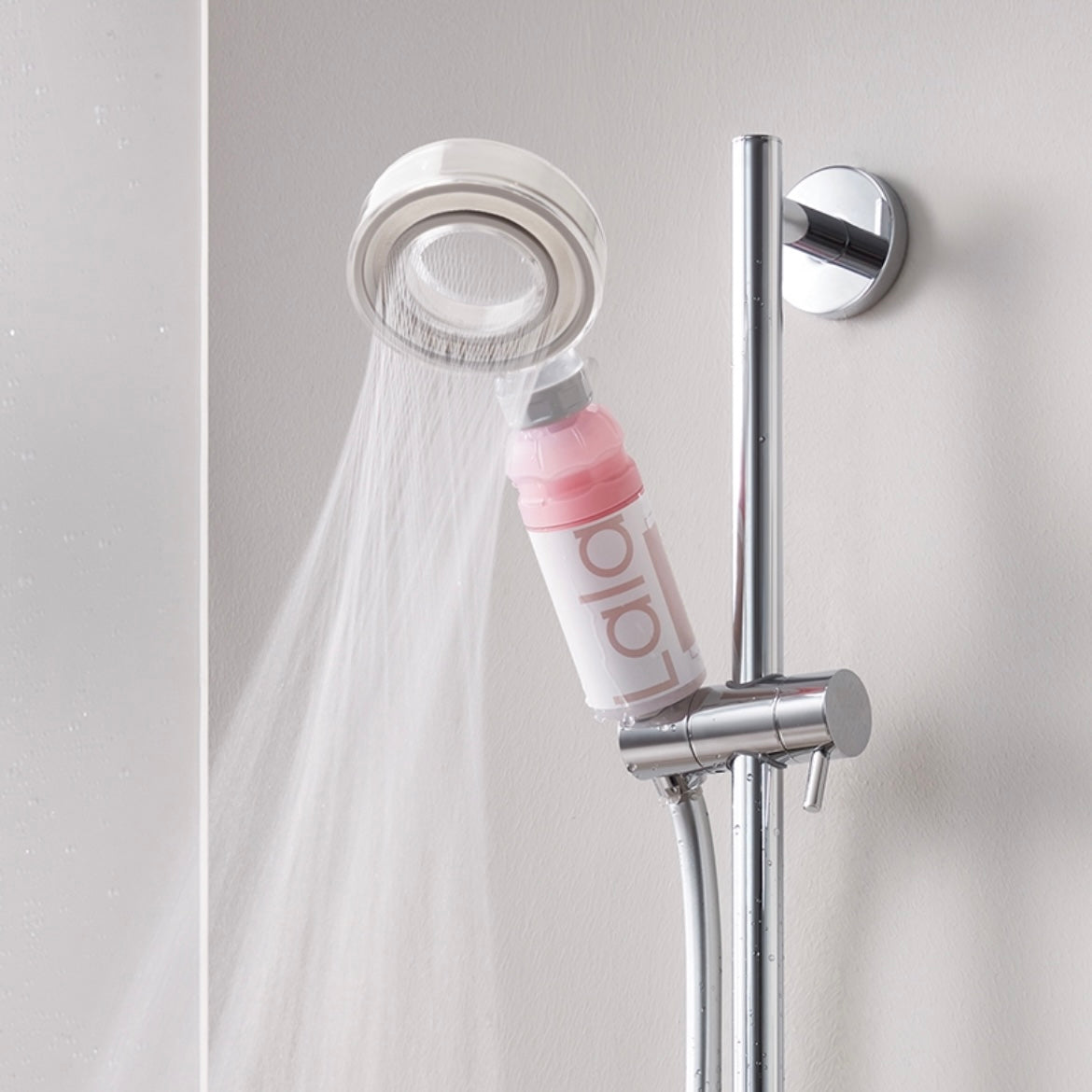 Lalaqua Aroma Shower Filter Damask Rose