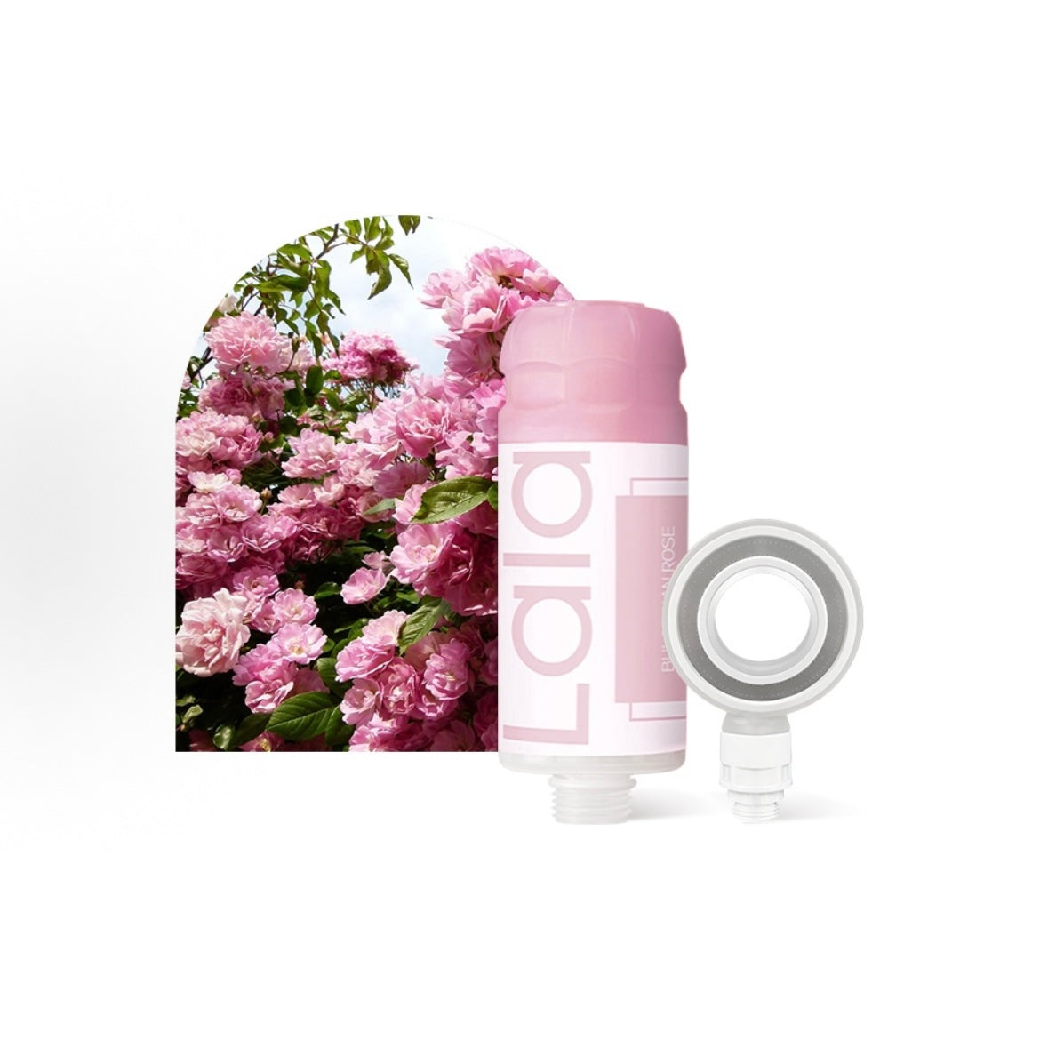 Lalaqua Aroma Shower Filter Bulgarian Rose